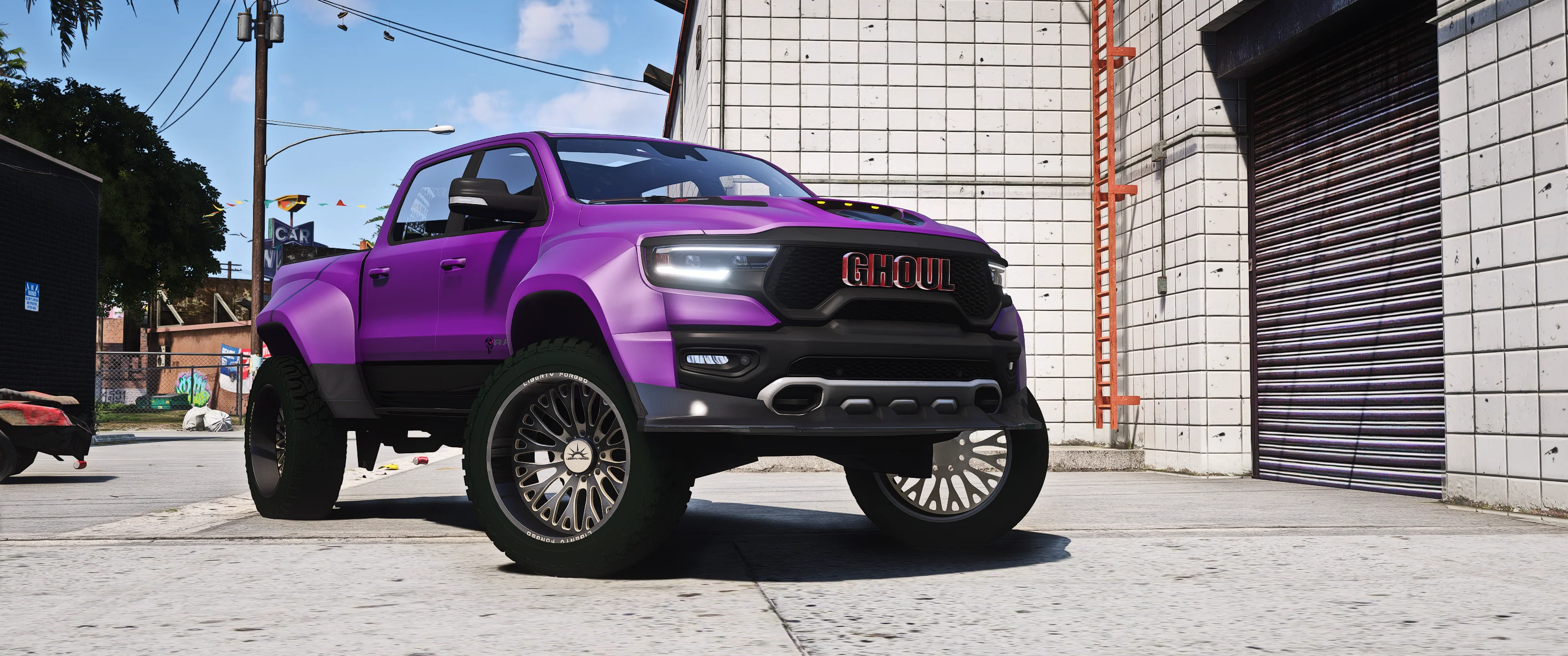 2022 Dodge Ram TRX SRT Ghoul Widebody Lifted