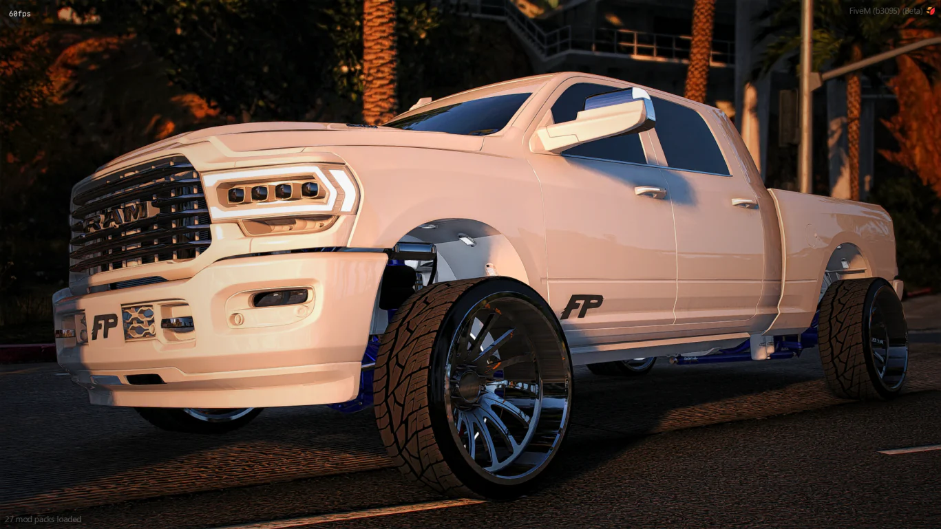 Custom Big Turbo Dodge Ram