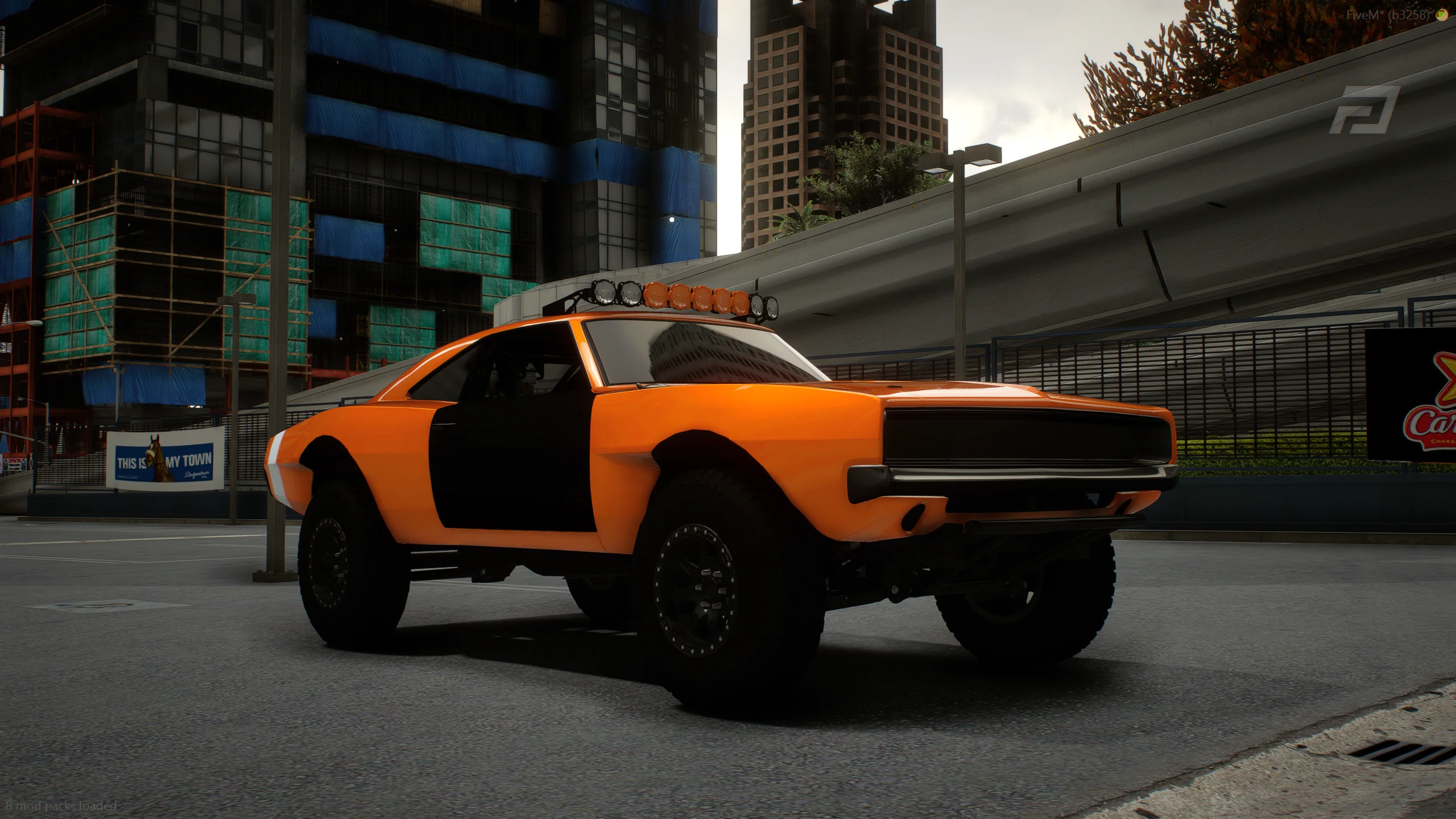 Heavily Customized Off-Road Dodge Charger - Image 3