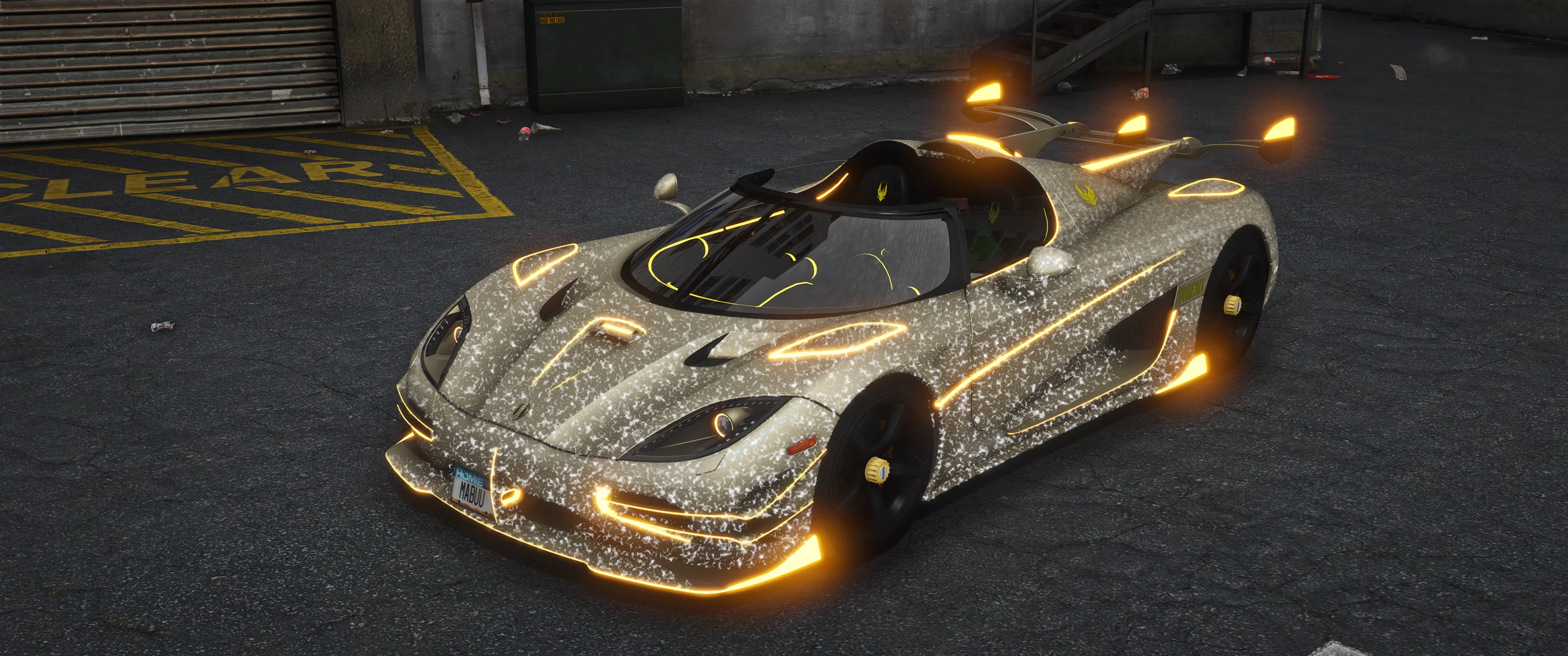 Koenigsegg Agera RS (Bounce Nitrogen Parachute)