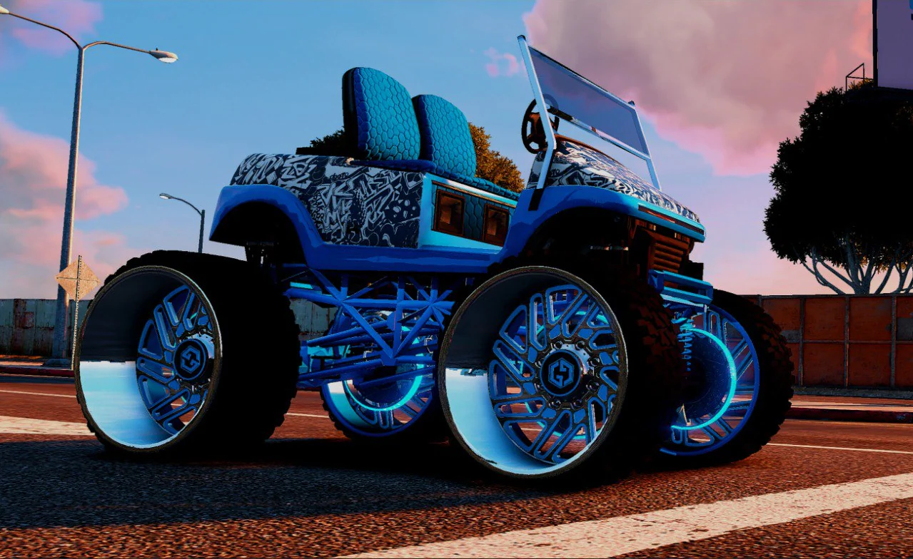 (Lore Friendly) Sema Style 2 Seater Caddy Cart