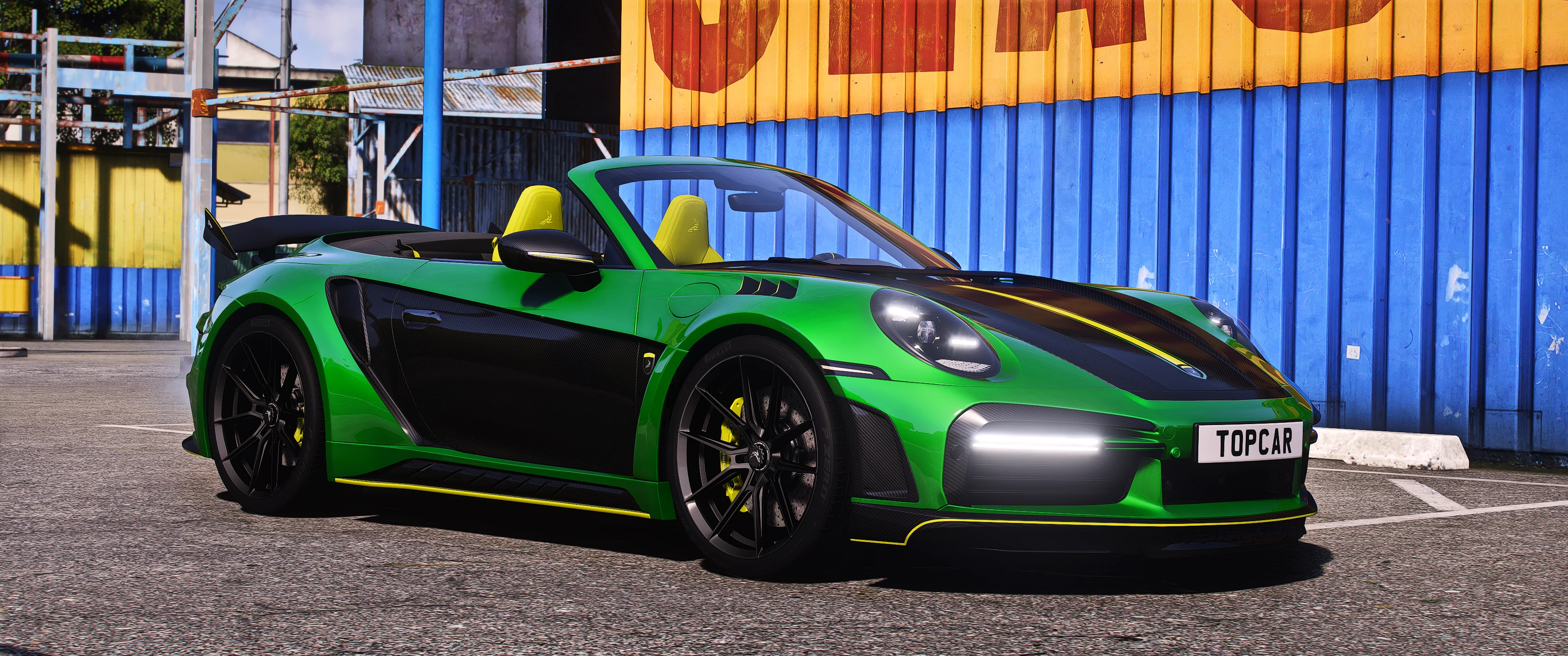 Porsche TopCar Stinger GTR 911 Turbo Cabriolet